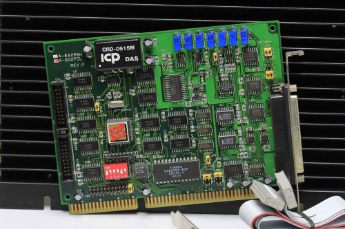 ICP DAS A-822PGL MULTIFUNCTION ANALOG/DIGITAL I/O BOARD (62AT)