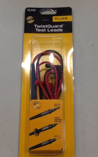 USA Made FLUKE Multimeter TL175 TwistGuard Silicone Test Leads Probe  NEW CHEAP