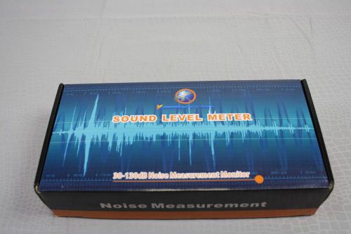 Digital lcd sound pressure tester level meter 30-130db decibel noise measurement for sale