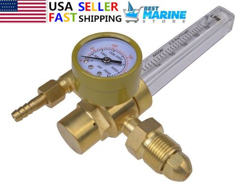 Regulator Flowmeter Argon CO2 Mig Tig Flow Meter Welding Weld Gauge