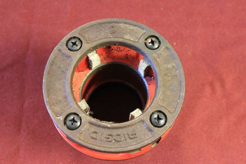 Ridgid 12R  2&#034; Pipe Threader Die Head FREE SHIPPING!!