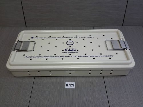 Davol Salute Sterilization Tray 0113020 Surgical OR #729