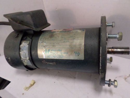 Indiana General -Magnetek -1/2 HP 90 VDC Permanent Magnet Motor 56C Face 5/8 Sh