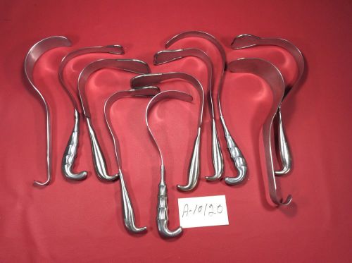 Rectal Retractors Lot Of 10 Weck Jarit V. Mueller Surgical       A10120