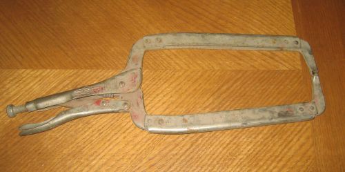 Petersen Mfg.   18&#034;    Vise Grip   Locking C-Clamp   Pliers  Made In USA