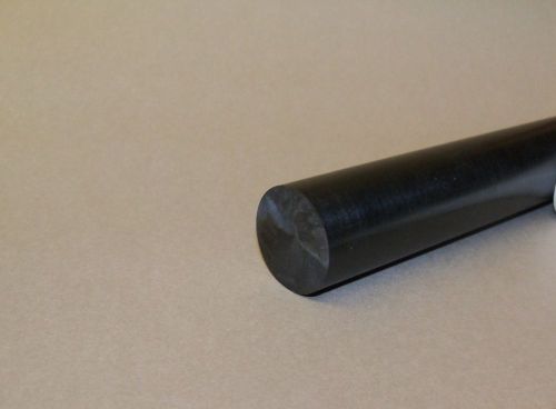 Delrin/acetal rod black 1/2&#034; diameter 6&#034; long for sale