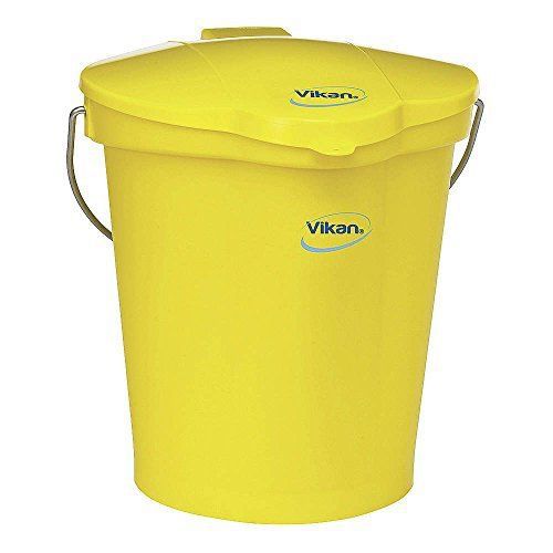 Remco Vikan Pails - 3-Gal. Capacity - Yellow - Yellow