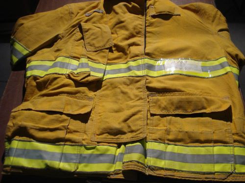 48x32 Jacket Big Firefighter Bunker Fire Gear GLOBE GX-7 DRD.....06/08....J183