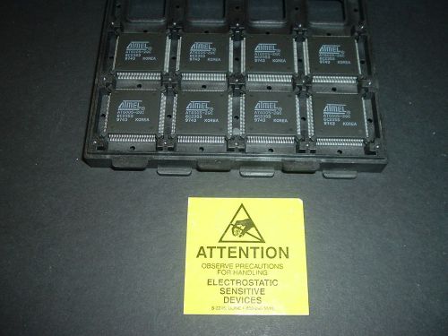 AT6005-2QC  ATMEL FPGA 108 I/O 132QFP LOT OF 8 NEW UNITS.