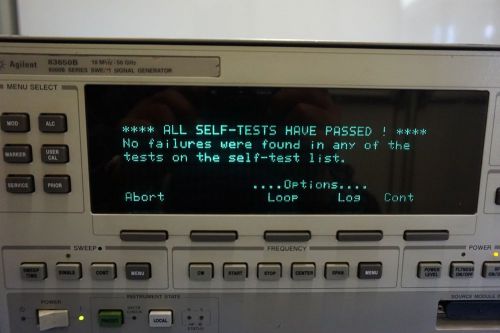 Agilent HP 83650B 10Mhz-50GHz Sweeper Generator Options 004/008