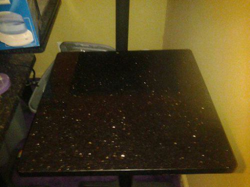 24&#034; x 24&#034; GRANITE TOP TABLES