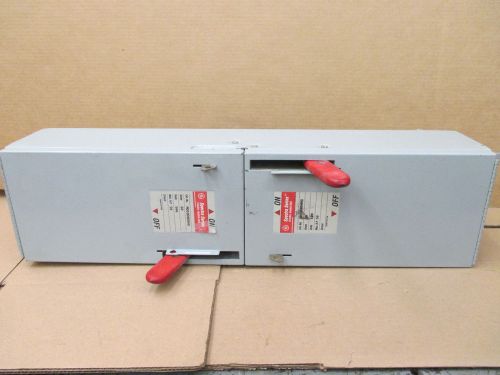 General Electric Spectra Series ADS36060HD 60 Amp 600V 50Hp Dual/Twin Fusible Sw