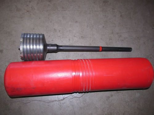 HILTI hole saw core bit TE-FY-BK 4&#034;-17&#034;, sds-max shank, USED (682)