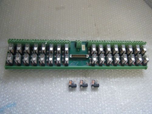 RELAY Terminal Block 32 Omron G2R-1-S Relays