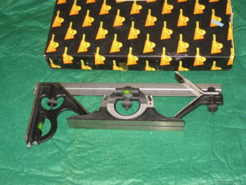 Brown &amp; Sharpe Combination Square Set No. 599-438-1204-1 w/12&#034; Blade NEW!!