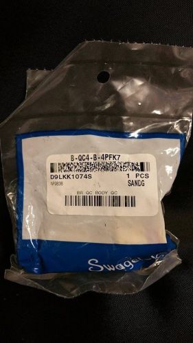 Swagelok b-qc4-b-4pfk7 quick connect  brass 1/4&#034; female npt purple key for sale