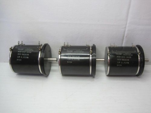 8401 Lot(3) Spectrol Precision Potentiometer 5K MD 802-9655 FREE Ship Conti USA