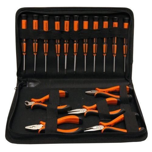 HOMAK HT06801700 17-Piece Precision Pliers/Screwdriver Set New