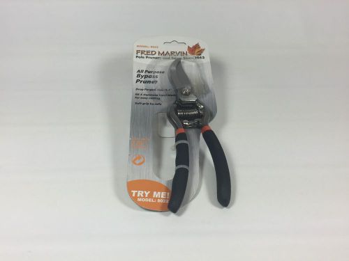 Bypass Pruner All Purpose Drop Forged Japanese Steel 8.5&#034; Soft Grip Arborist