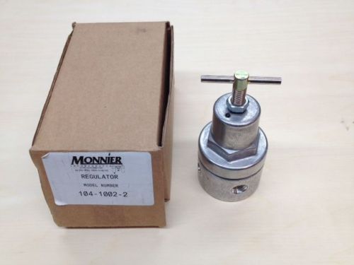 MONNIER 104-1002-2 REGULATOR, 5-60 PSI, RELIEVING, 1/4&#034; NPT PORTS