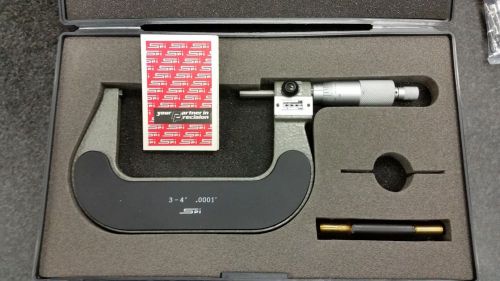 SPI Digit Micrometer 3-4 &#034;, grad. .0001