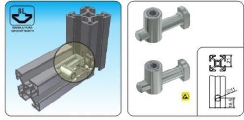 T slot gv-8l-01 esd connector (2pcs) for sale