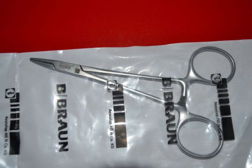 AESCULAP / BRAUN HALSEY NEEDLE HOLDER DEL SERR 130 MM BM205R NEW