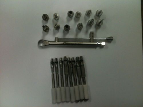 SYBRONENDO DENTAL IMPLANT 21 PIECE SET TORQUE WRENCH, WRENCH TOOLS &amp; IMPLANT SET