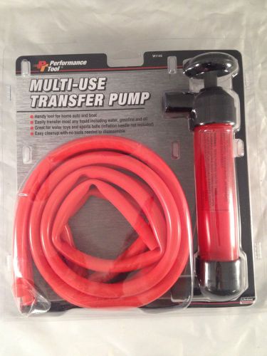 PERFORMANCE TOOL W1145 MULTI-USE SIPHON TRANSFER PUMP