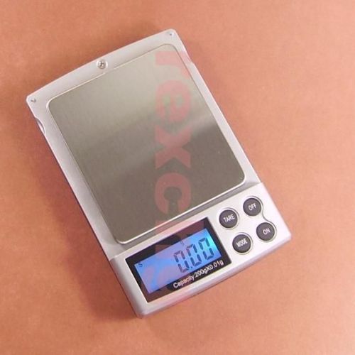 0.01 - 200g GRAM MINI POCKET DIGITAL BALANCE SCALE