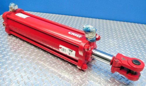 VERY NICE! CHIEF HYDRAULIC CYLINDER #214427 5&#034; X 20&#034; X 2”