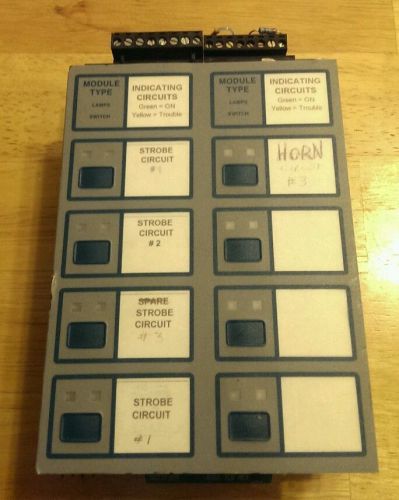 Notifier ICM-4 &amp; ICE-4 8 Indicating circuit module for system 5000 Fire Alarm