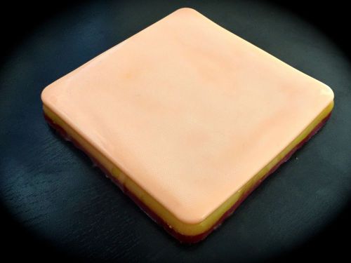 NEW SKIN SIMULATION PRACTICE SUTURE PAD, NURSING wound surgery training 13x13cm