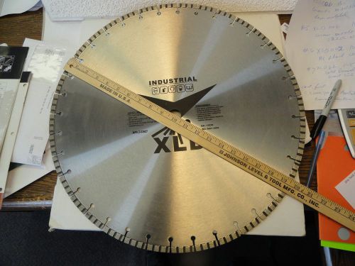 DIAMOND GRANITE-MARBLE CEMENT SAW BLADE 20&#034; SEGMENTED