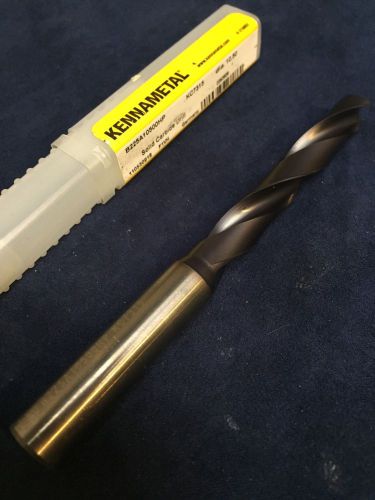 Kennametal Carbide 10.5mm Coolant Fed Drill B225A10500HP KC7315