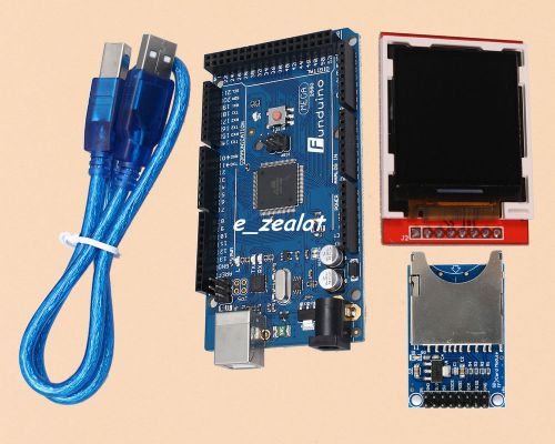 1.44&#034; spi tft lcd with sd card perfect for funduino mega 2560 r3 for sale