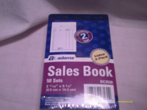 3-pk  Cardinal Brands adams carbonless 2-part sales books