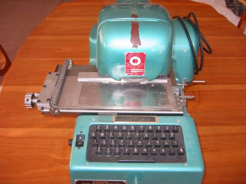 Vintage automark marking systems model emt-2px typewriter indenting system for sale