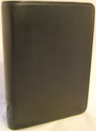 Filofax pda/cellphone holder – black leather for sale