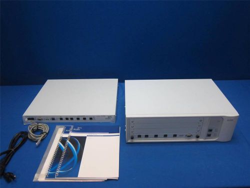 3COM Super-Stack3 3C10200B NBX Gateway Chassis &amp; V3000 3C10600A Telephony Switch