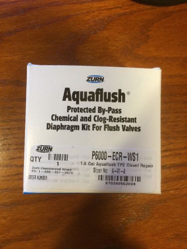 NIB P6000-ECR-WS1 ZURN 1.6 Gal Aquaflush TPE Closet REPAIR KIT