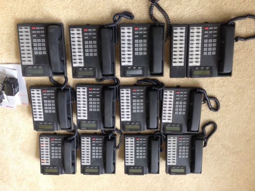 (Lot of 11) TOSHIBA PHONE BLACK