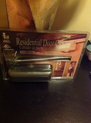 Tell Mfg. Inc. DC100079 Residential Door Closer-BROWN RES DOOR CLOSER