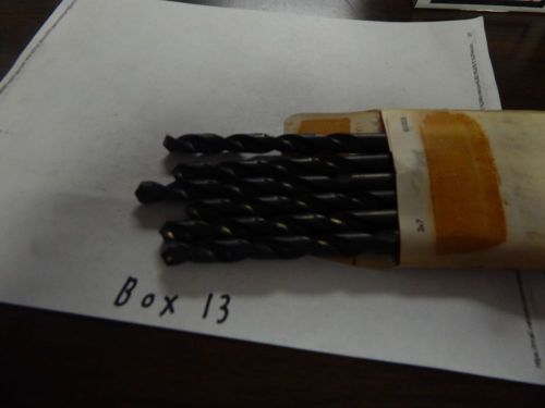 &#034;ATM&#034; Twist Drill Bits  &#034;X&#034; Size , Lot of 6 Pcs