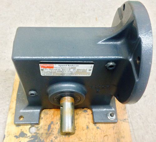 Dayton Speed Reducer - 2Z154D, 3/4 hp, 1725 to 138 rpm, Frame 56C, 12:5