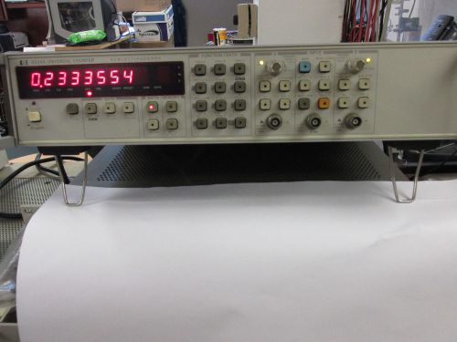 HP AGILENT 5334A 100MHz 9-DIGIT 2-CHANNEL  UNIVERSAL FREQUENCY COUNTER