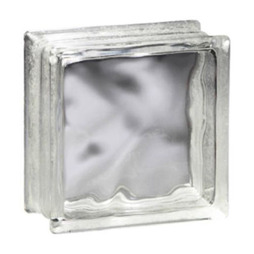 Glass Block, 8&#034; x 8&#034; x 2&#034; LOT OF 50 (25 DBL SIDED)