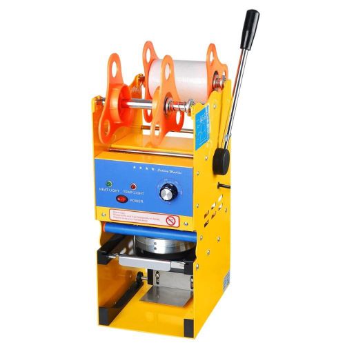 Manual 300W Cup Sealing Machine Sealer Boba Bubble Tea Coffee 300CC 500CC 700CC