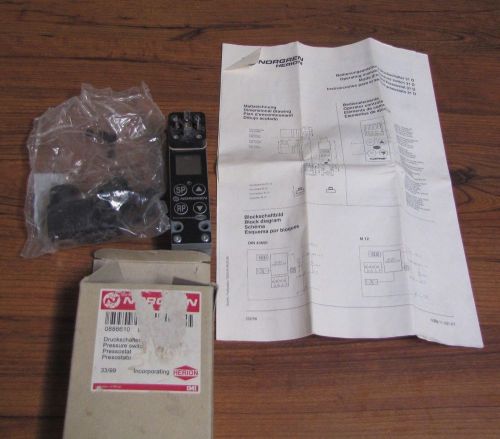 NORGREN PRESSURE SWITCH 18D  0886610 NEW