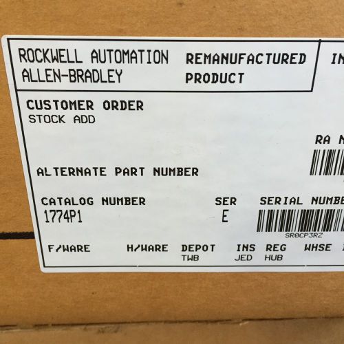 ALLEN BRADLEY 96531201 POWER SUPPLY